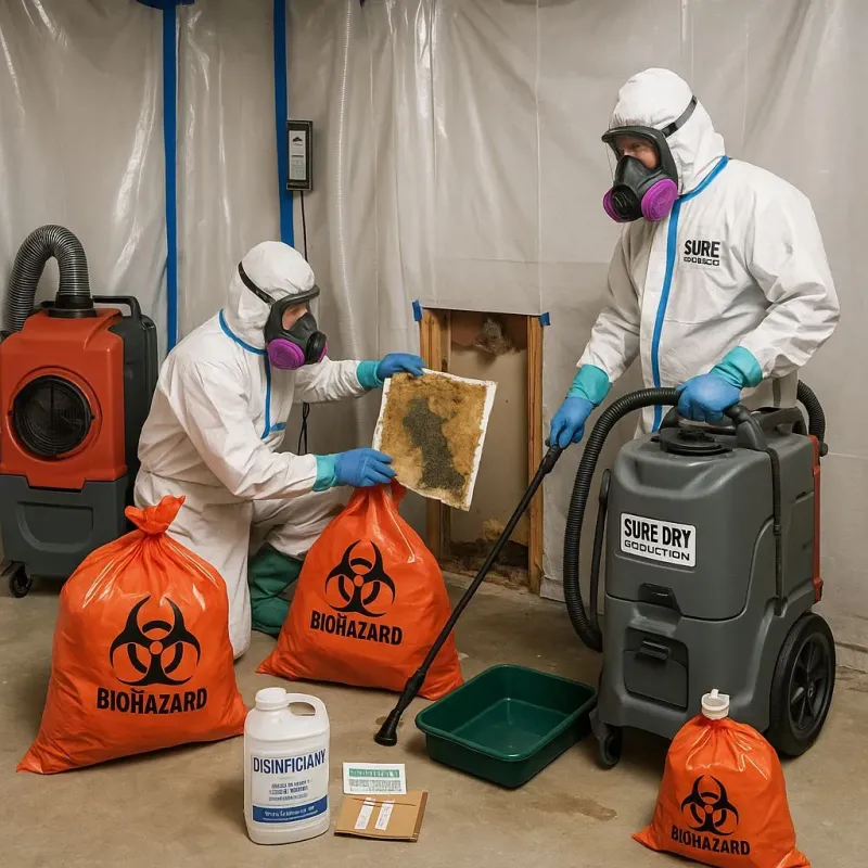 Contaminated Water Handling Protocols process in Ellis County, TX